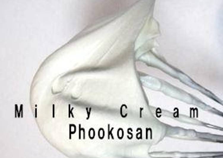 Steps to Prepare Favorite Multifunctional Rich Milky Cream