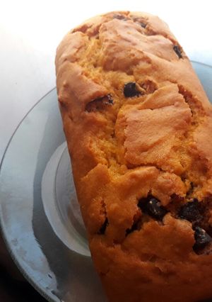 Una foto de Budín de zanahorias con chips de chocolate 🥕🥕🍫