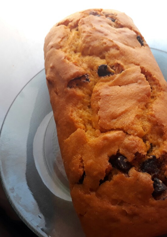 Una foto de Budín de zanahorias con chips de chocolate 🥕🥕🍫