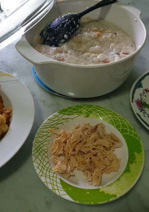 Foto resep Bubur ayam slowcoacker