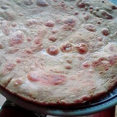 A picture of Crispy kurkura paratha.