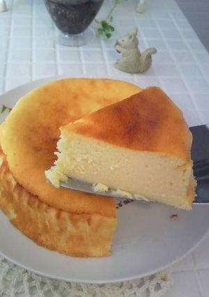 A picture of Dieter Friendly Cottage Cheesecake.