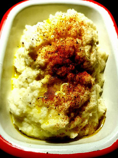 Una foto de Puré Cetogénico de Coliflor (Keto)