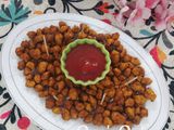 Air Fryer Tandoori Soya Popcorn