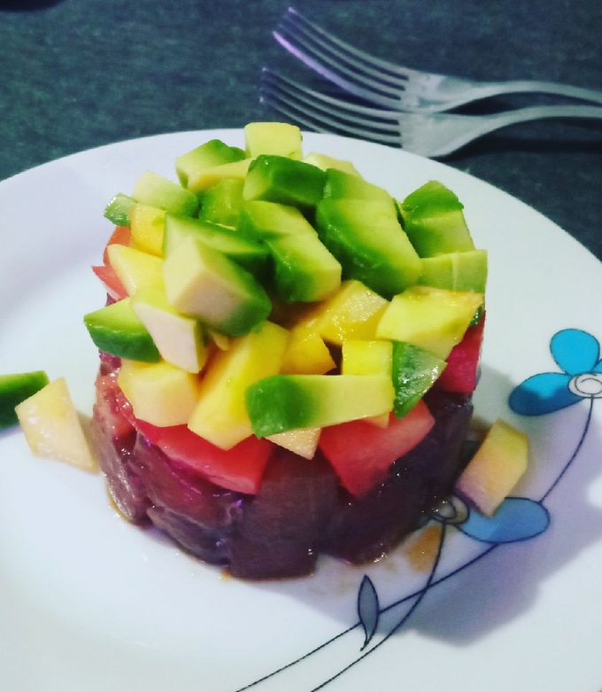 Foto principal de Tartar de atún y mango