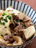 Incredibly Simple Pork and Tofu with Mentsuyu