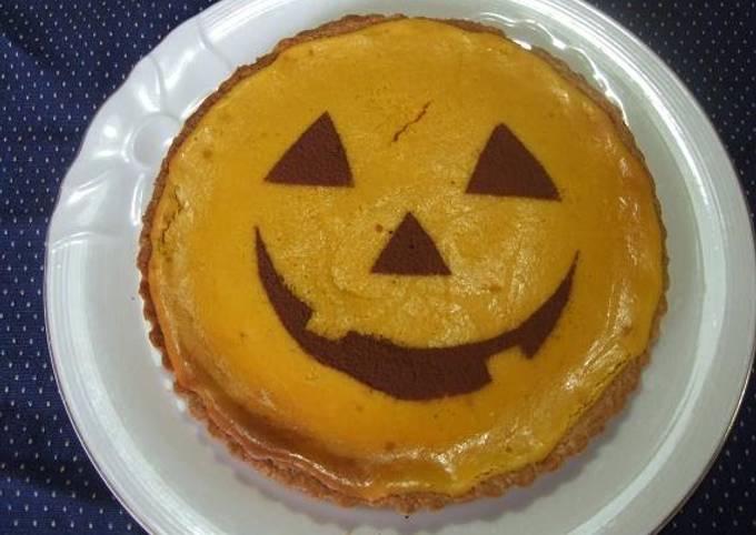 Pumpkin Tart for Halloween