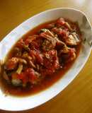 Red Sardines Simmered with Tomatoes