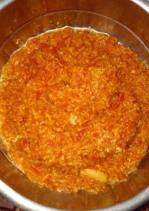 A picture of Carrot halwa.