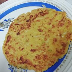 A picture of Makki ki roti.