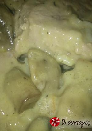 Φωτογραφία της συνταγής Ψαρονέφρι με σως blue cheese και μανιτάρια