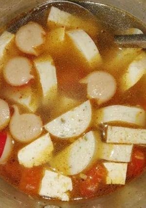 Foto resep Sup tahu