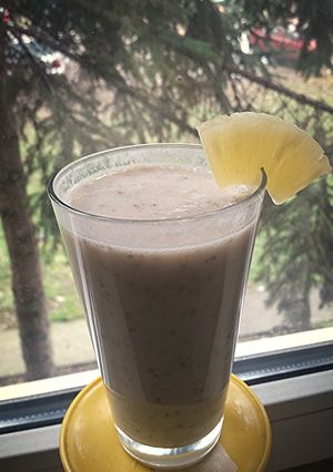 A picture of Yellow Fellow Smoothie.