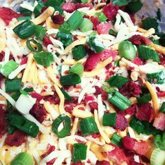 My loaded Baked Potatoe Salad A picture of My loaded Baked Potatoe Salad.