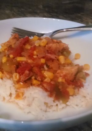 A picture of Slow Cooker Jambalaya.
