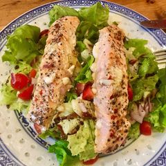 A picture of Salmon Salad.