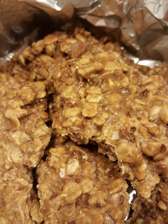 A picture of Protein Peanut Butter Coconut Oat Bar.