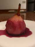PERAS AL VINO TINTO (muy fácil)