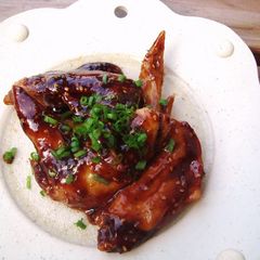 A picture of My Family's Miso Chicken Wings.