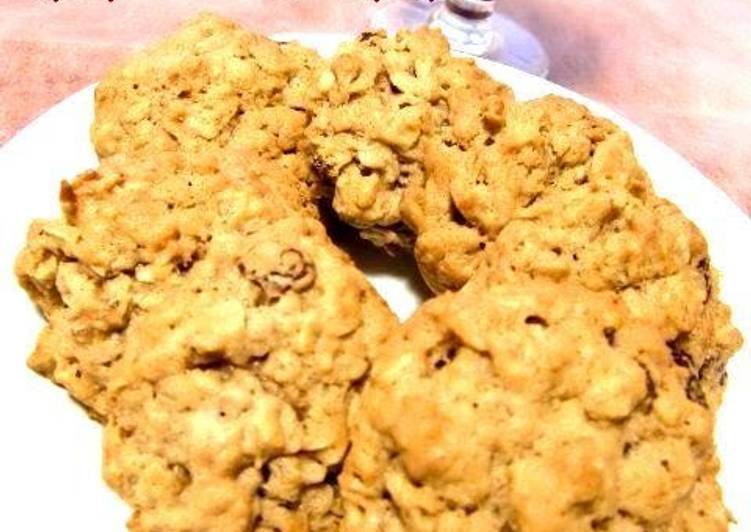 Recipe: Tasty American Oatmeal Cookies