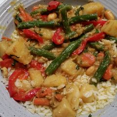 A picture of Vegetable Curry.