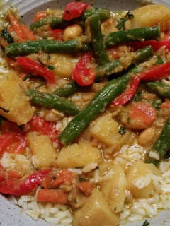 A picture of Vegetable Curry.