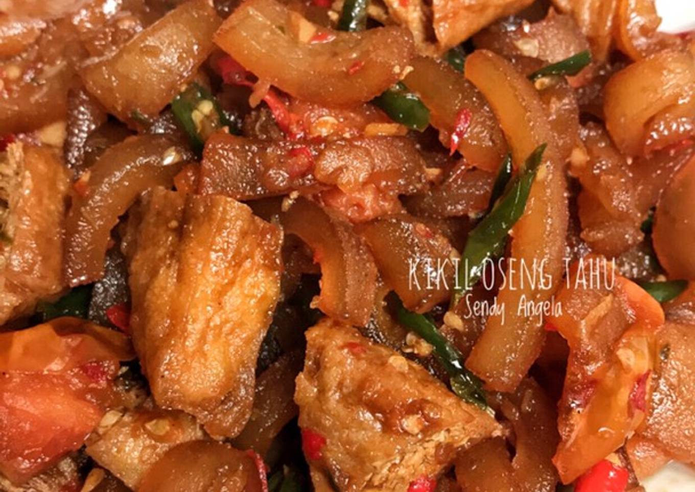 Kikil Oseng Tahu