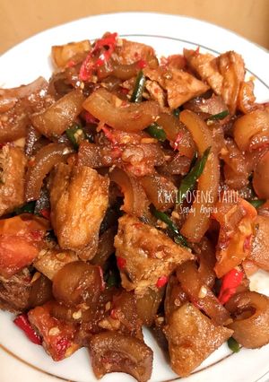 Foto resep Kikil Oseng Tahu
