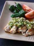 Chicken Sauté with Lime-Flavored Scallion Sauce