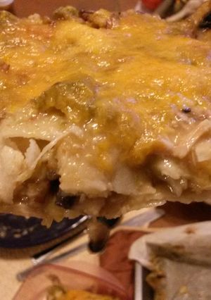 A picture of King Ranch Chicken Casserole.
