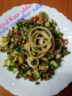 A picture of Sprouts, cucumber salad 🥗.