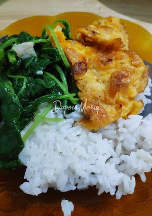 Foto resep 27. Oseng Bayam Bawang putih