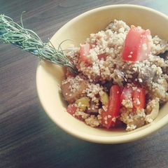 A picture of Warm Couscous Salad.