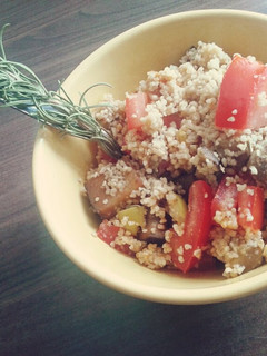 A picture of Warm Couscous Salad.