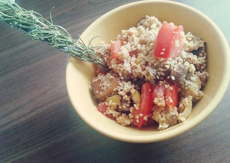 How to Cook Delicious Warm Couscous Salad