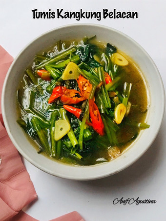 Cara Gampang Menyiapkan Tumis Kangkung Belacan, Enak Banget