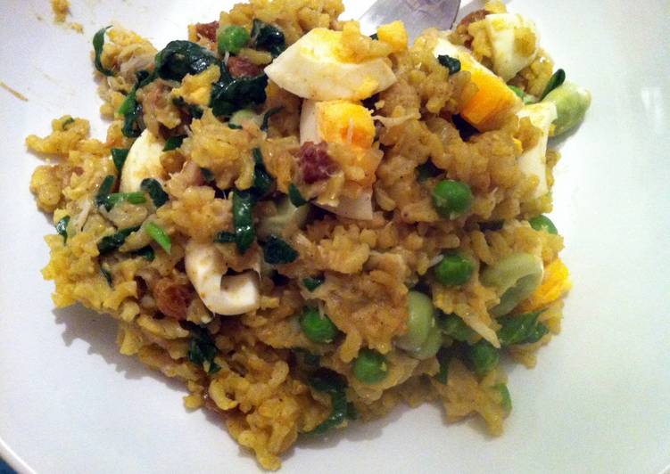 Recipe of Super Quick Homemade Smoked Mackerel Kedgeree