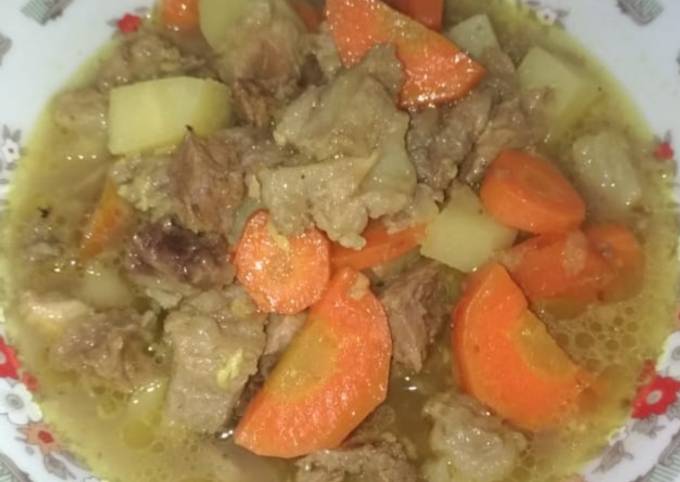 Cara Gampang Menyiapkan Daging Sapi Bumbu Kuning Tanpa Santan, Lezat Sekali