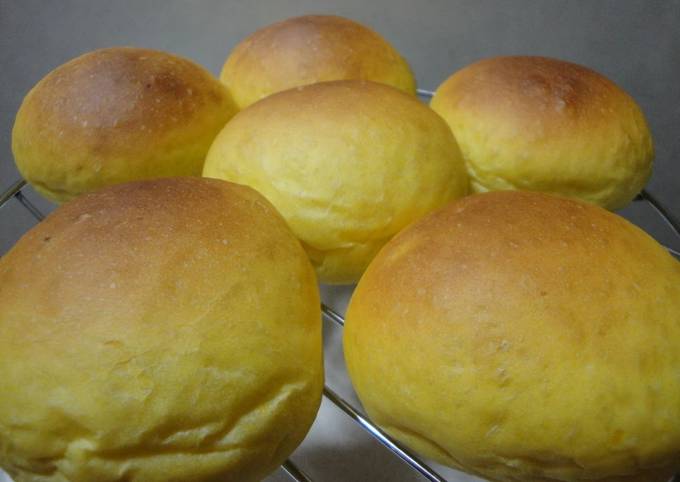 Simple Way to Prepare Any-night-of-the-week Kabocha Squash Bread and Kabocha Squash Paste Bread