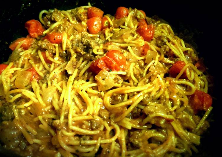 Simple Way to Make Any-night-of-the-week One Pot Spaghetti