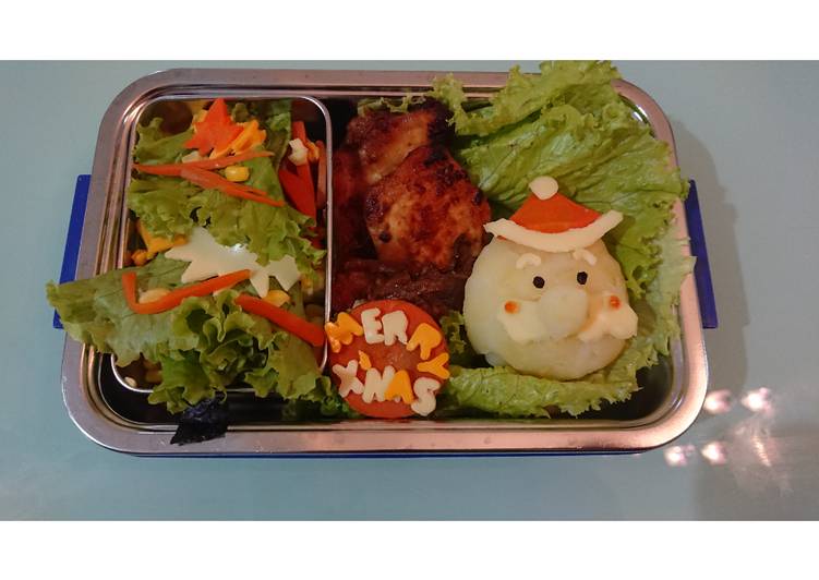 Langkah Mudah untuk Menyiapkan Homemade Bento - Grilled Chicken Teriyaki Sauce Anti Gagal