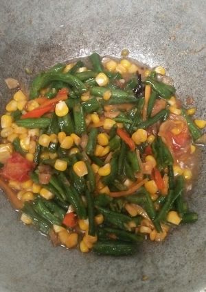 Foto resep Kacang panjang nano nano