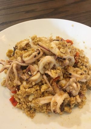 Foto resep Cumi orek telur asin