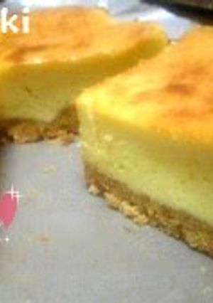 A picture of Easy Heavy Cream-free Cheesecake.