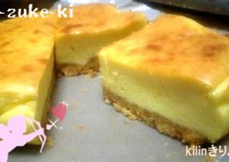 Simple Way to Prepare Favorite Easy Heavy Cream-free Cheesecake