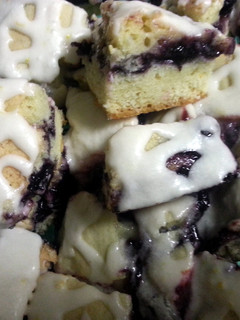 A picture of Blueberry Cookie Bars.