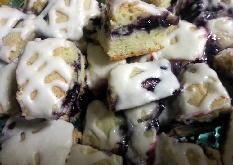 Simple Way to Prepare Super Quick Homemade Blueberry Cookie Bars