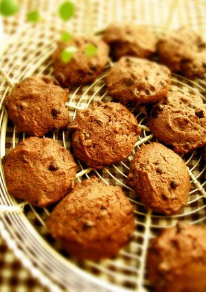 A picture of Crusty Chocolate Chip Cookies.