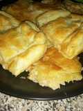 Tuna puff pastry pie
