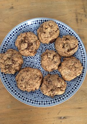 Une photo de Chocolate Chip cookies